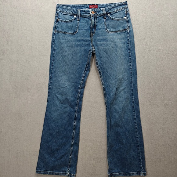 Levi's Denim - Levi's 545‎ Jeans Womens 10 Low Bootcut Medium Wash Denim Country Western Casual